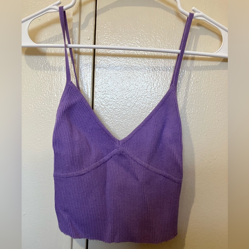 Gab and Kate, light purple, size small tank top